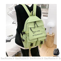 Sac à dos toile ado/femme - Ensemble - Sac Roche ™