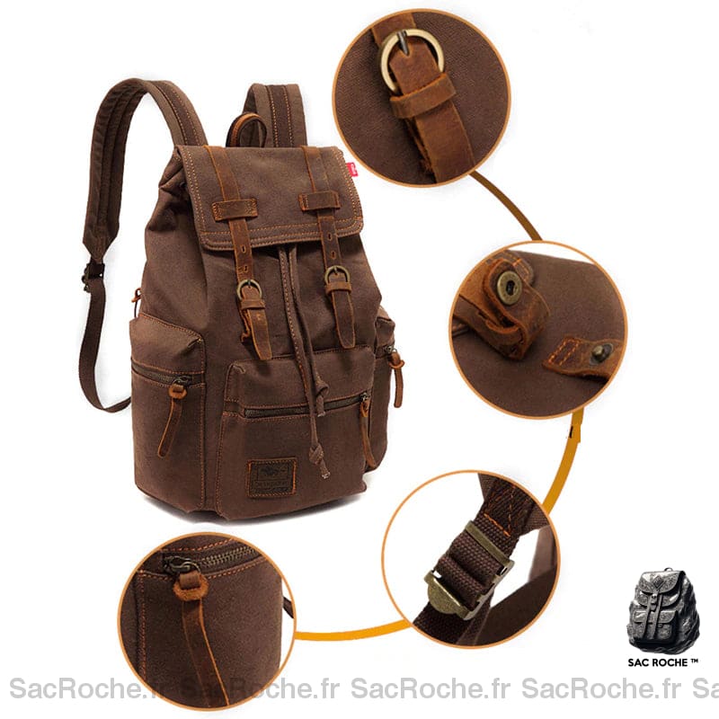 Sac À Dos Toile Homme