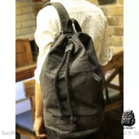 Sac à dos toile résistante - modèle Noir - Sac Roche ™