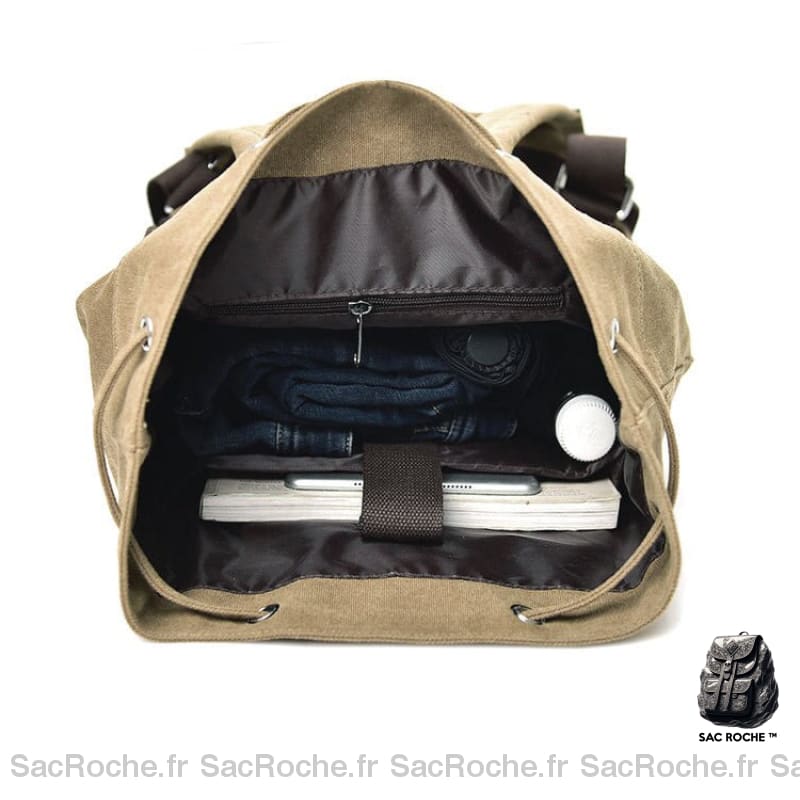 Sac À Dos Toile Style Matelot Homme