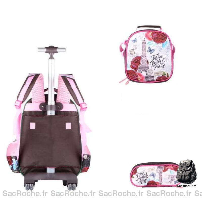 Sac À Dos Tour Eiffel Pour Filles Enfant