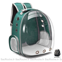 Sac à dos transparent animal compagnie - modèle Vert - Sac Roche ™