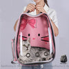 Sac À Dos Transparent Chat Dessin Animé Animaux