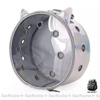 Sac à dos transparent pour animal - modèle Gris - Sac Roche ™