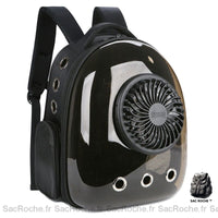 Sac à dos transparent pour chien - modèle Marron - Sac Roche ™