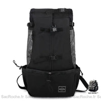 Sac à dos transport chien 20kg - modèle Noir / XL (15-25Kg) - Sac Roche ™