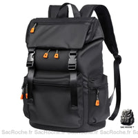 Sac à dos travail homme - modèle Noir - Sac Roche ™