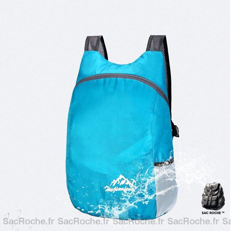 Sac À Dos Turquoise Imperméable Pliable Sport