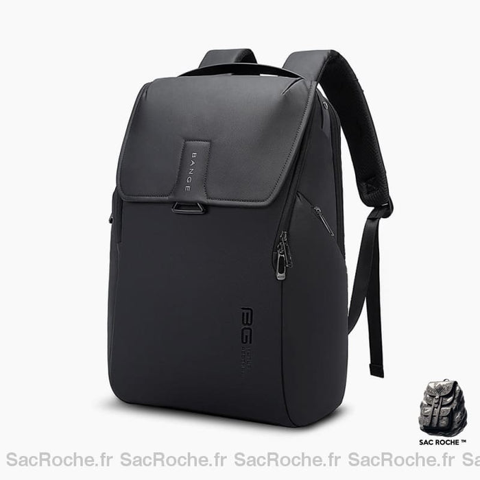 Sac À Dos Urbain Bange Milano Noir Sac Homme