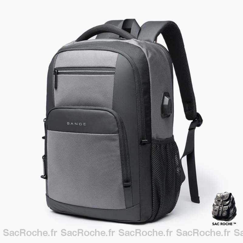Sac À Dos Urbain Bange Milo Gris Sac Ordinateur