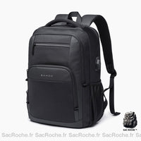 Sac À Dos Urbain Bange Milo Noir Sac Ordinateur