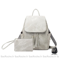 Sac à Dos Urbain Femme Imperméable Simili Cuir - Sac Roche ™