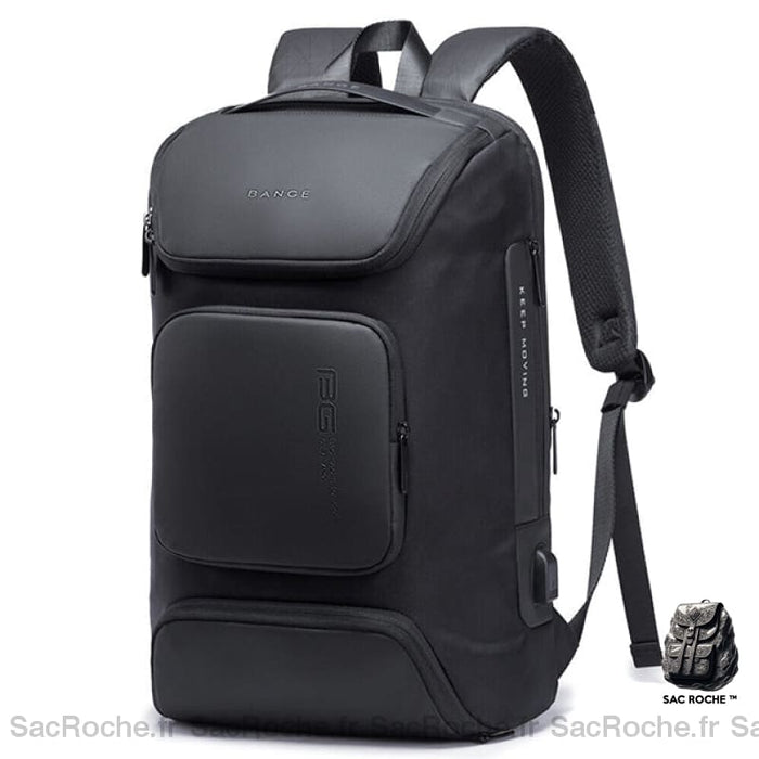 Sac À Dos Urbain Pour Ordinateur 17 - Noir / Gris Sacs Bange
