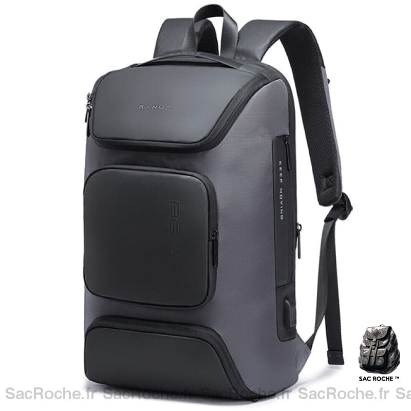 Sac À Dos Urbain Pour Ordinateur 17 - Noir / Gris Sacs Bange