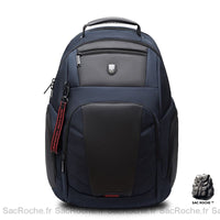 Sac à dos USB grande capacité - modèle Bleu - Sac Roche ™