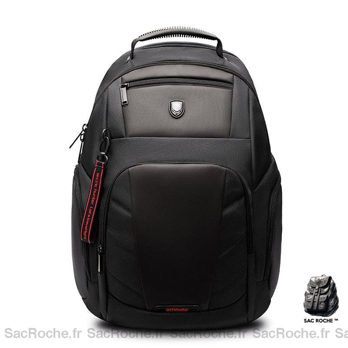 Sac à dos de grande capacité avec chargeur usb - Noir - Sac à dos pour ordinateur portable Sac à dos