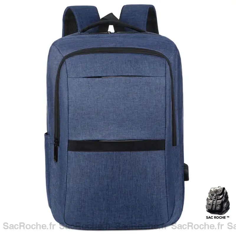 Sac À Dos Usb Pour Ordinateur Bleu Sac