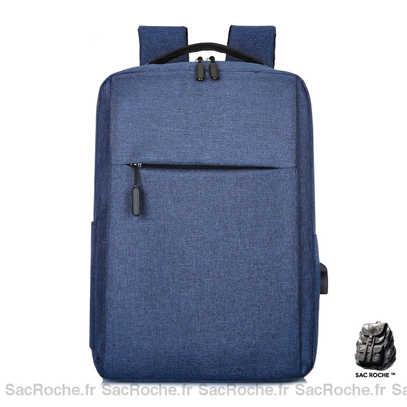 Sac à dos pour ordinateur en tissu avec charge USB - Bleu - Sony PlayStation 5 Playstation 4