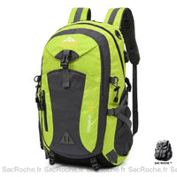 Sac à dos USB pour randonnée - modèle Vert - Sac Roche ™