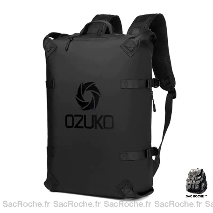 Sac À Dos Valise Ouverture Rapide Noir Sac Cabine