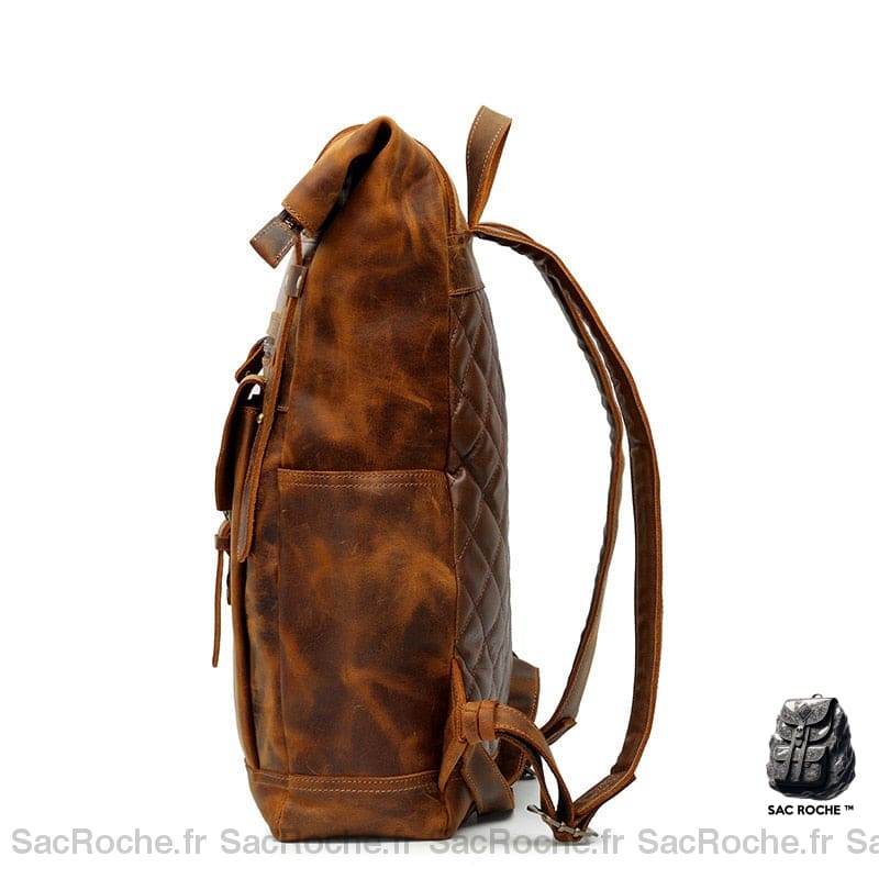 Sac À Dos Vélo Cuir Homme