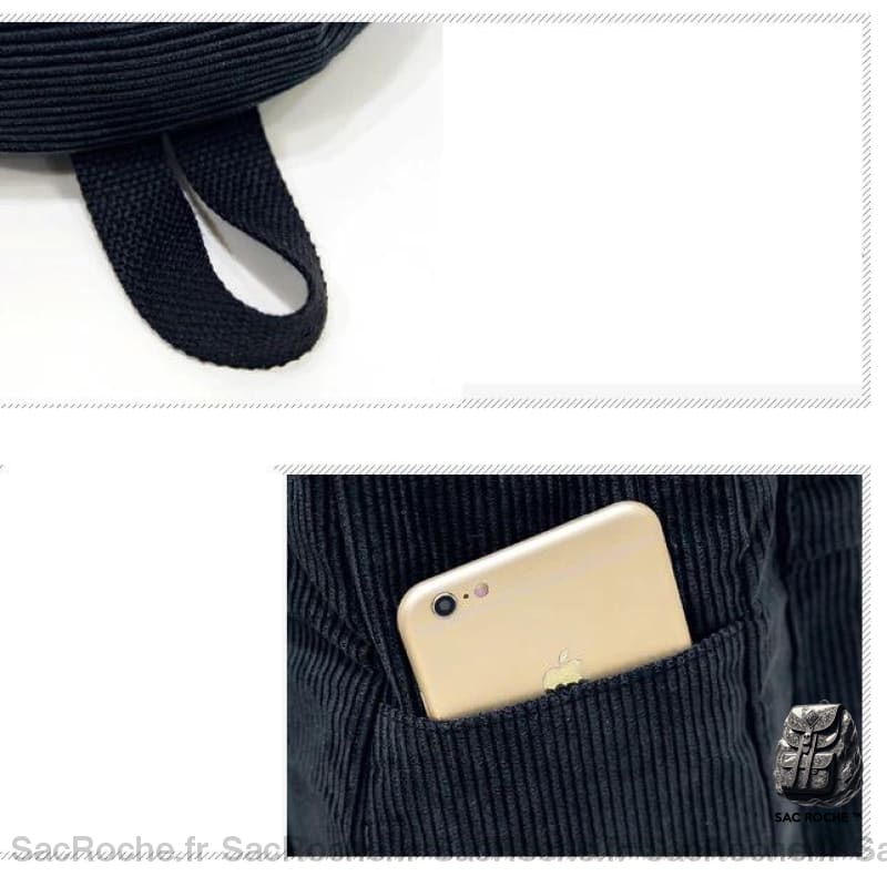 Sac À Dos Velours Femme Trendy