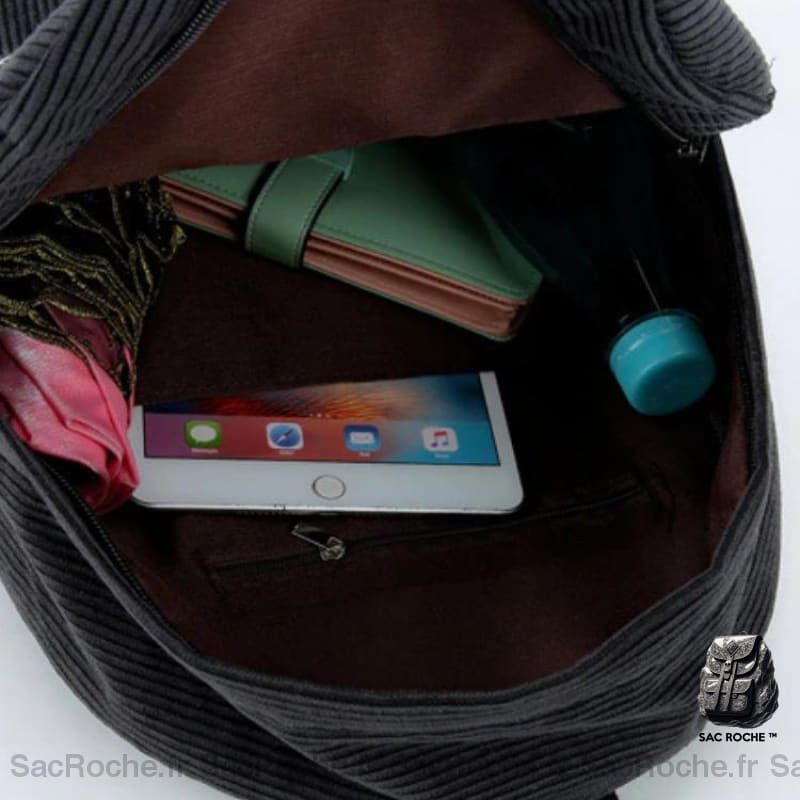 Sac À Dos Velours Femme Trendy