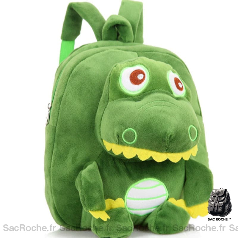 Sac À Dos Vert Dinosaure Polaire Enfant