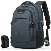 Sac à dos ville trendy - modèle Bleu foncé / 15.6 pouces - Sac Roche ™