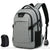 Sac à dos ville trendy - modèle Gris / 15.6 pouces - Sac Roche ™