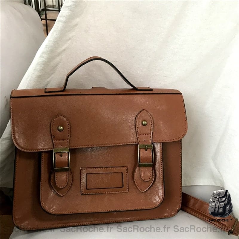 Sac À Dos Vintage Argumenté Femme