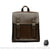 Sac à dos vintage cartable stylé - modèle Marron - Sac Roche ™
