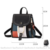 Sac À Dos Vintage Coloré Femme