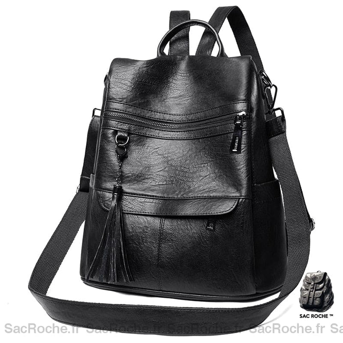 Sac À Dos Vintage Cuir Faux Femme