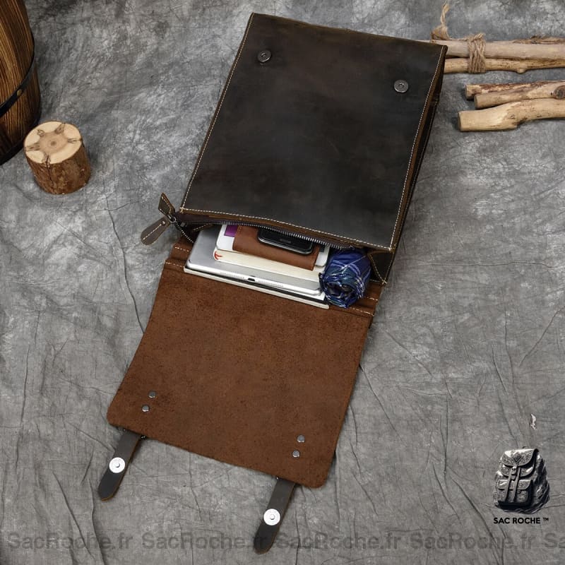 Sac À Dos Vintage Cuir Homme