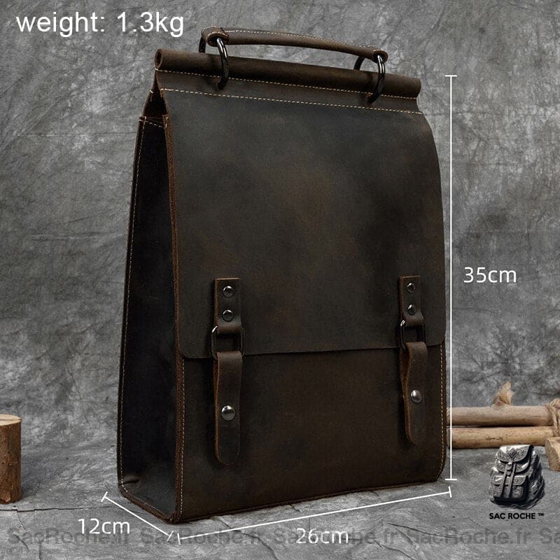 Sac À Dos Vintage Cuir Homme