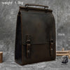 Sac À Dos Vintage Cuir Homme