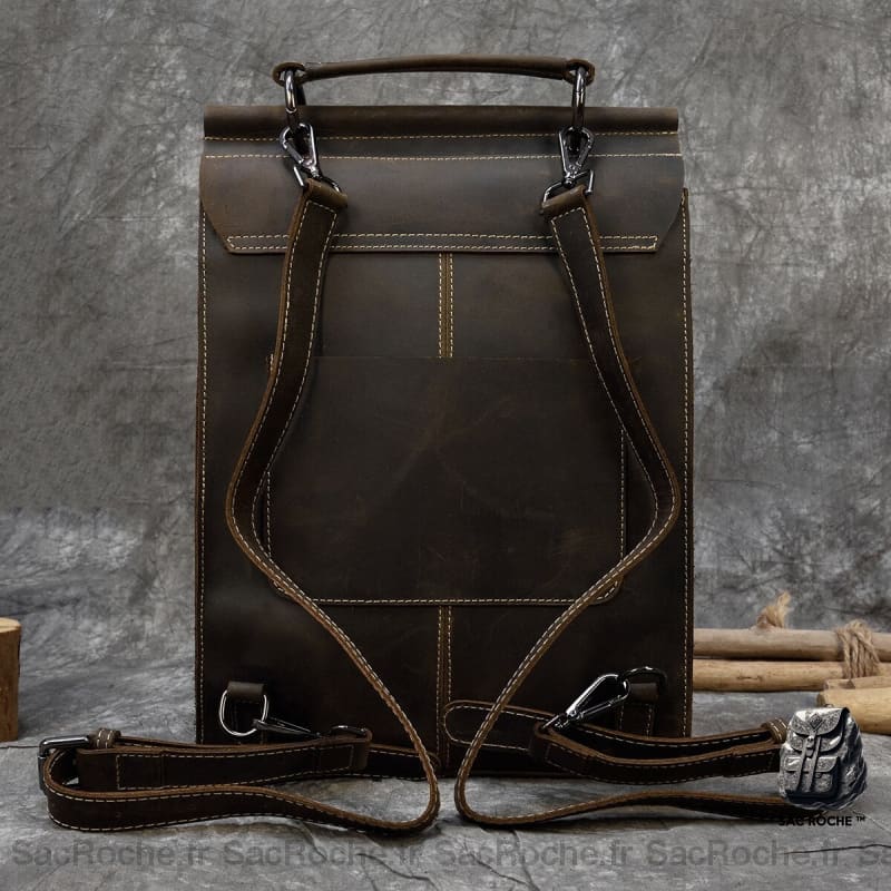 Sac À Dos Vintage Cuir Homme