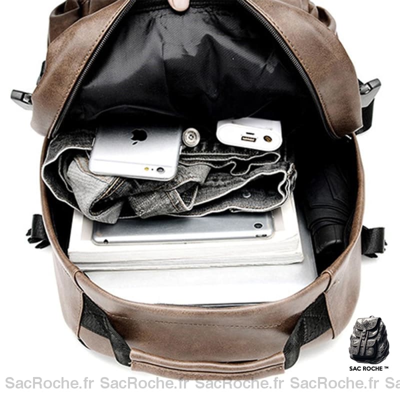 Sac À Dos Vintage De Voyage Homme