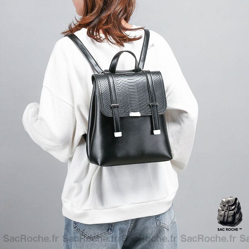Sac À Dos Vintage Écaillé Femme