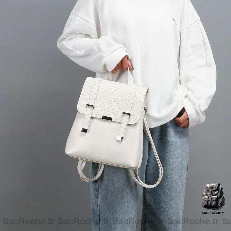 Sac À Dos Vintage Écaillé Femme