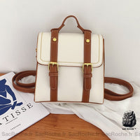 Sac à dos vintage élégant en cuir simili - Sac Roche ™