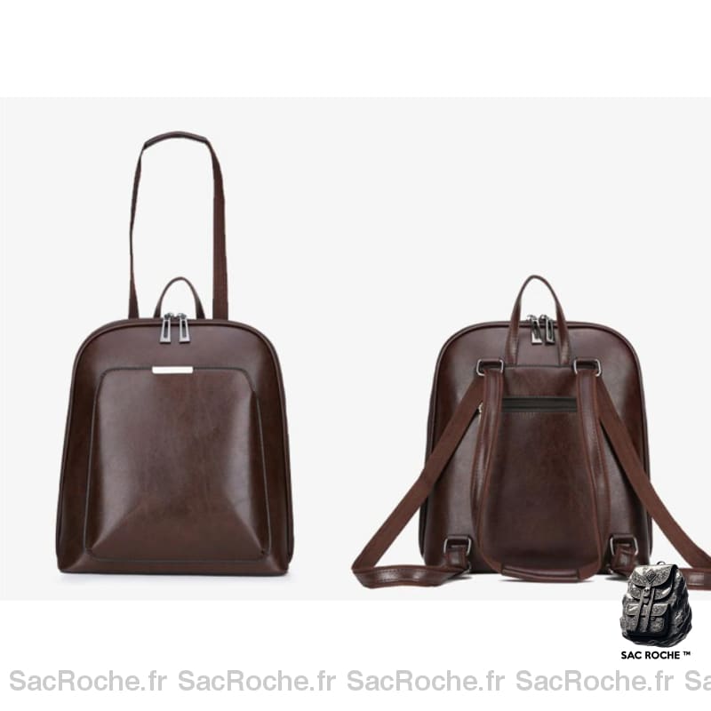 Sac À Dos Vintage En Simili Cuir Petit Femme