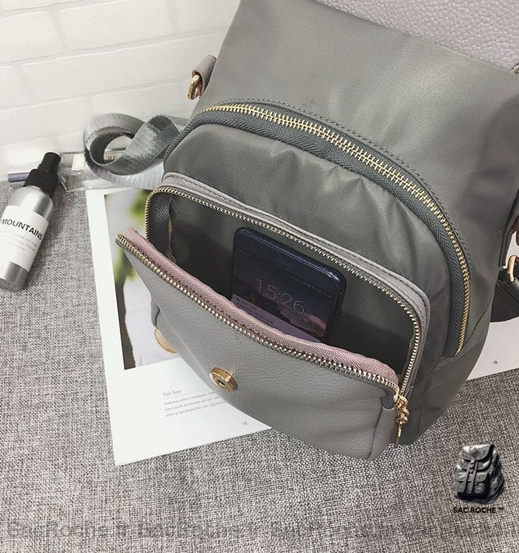 Sac À Dos Vintage En Similicuir Femme