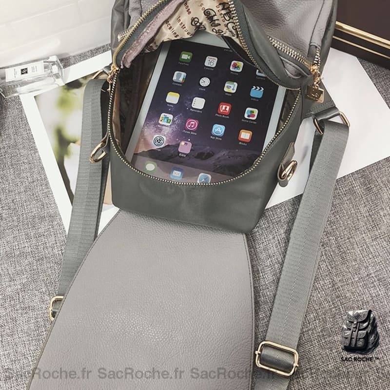 Sac À Dos Vintage En Similicuir Femme