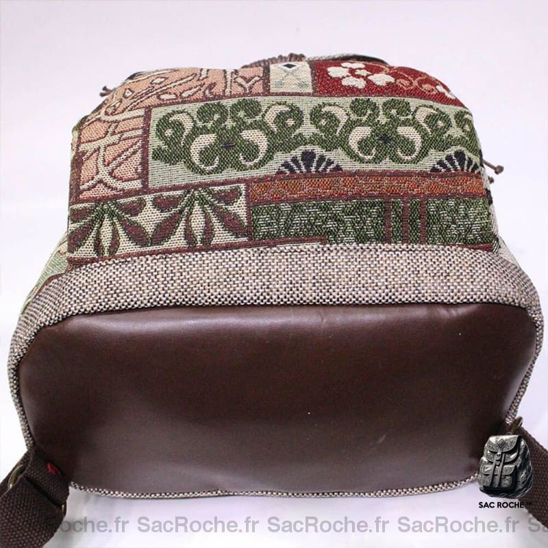 Sac À Dos Vintage Ethnique Femme