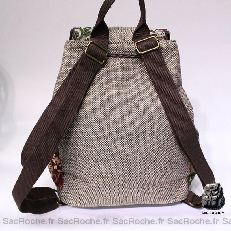 Sac À Dos Vintage Ethnique Femme