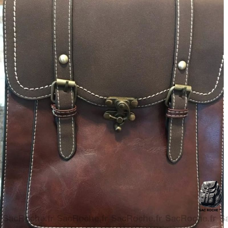 Sac À Dos Vintage Femme Cuir Pu