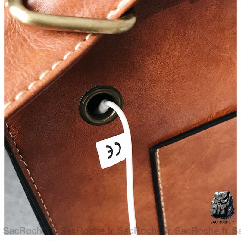 Sac À Dos Vintage Femme Cuir Pu