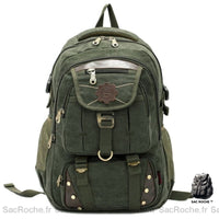 Sac à dos vintage femme  vert - Sac Roche ™